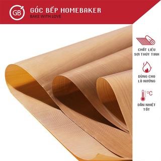 Vải nướng bánh - vải nướng chịu nhiệt - tấm nướng sợi thủy tinh gbpp012
