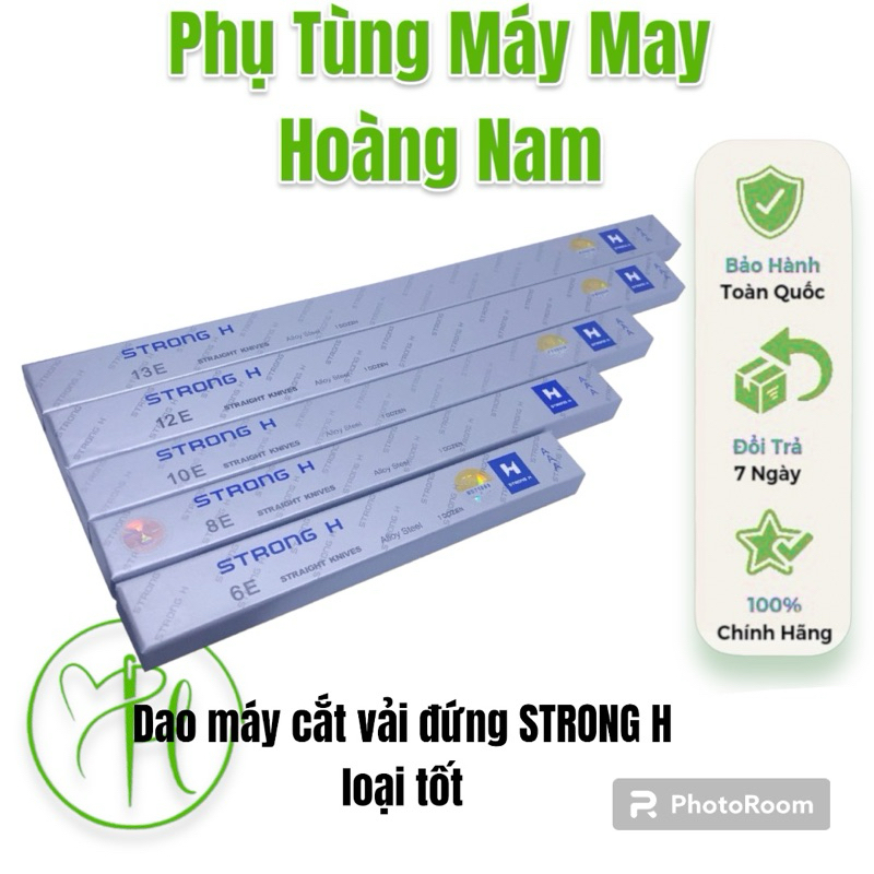 Dao máy cắt vải đứng STRONG H loại tốt từ 5 inches - 8 inches ( 1 hộp/12 dao )