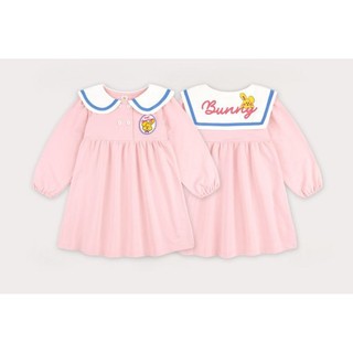 Sz 130- Đầm nỉ da cá mỏng Mollimelli Bunny
