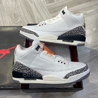 Giày Jordan 3 White Cement | Cao cấp
