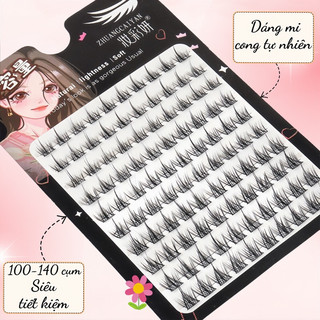 Mi Giả Đen Tách Sợi 10 hàng Siêu Tiết Kiệm, Sợi Mềm, Nhẹ, Tự Nhiên Rosslyn Accessory DC51