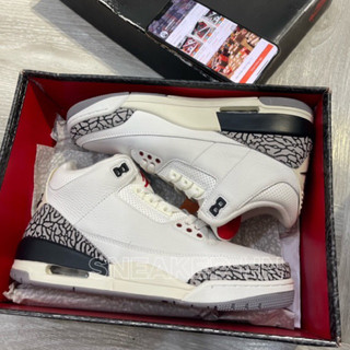 Giày Jordan 3 White Cement | Cao cấp