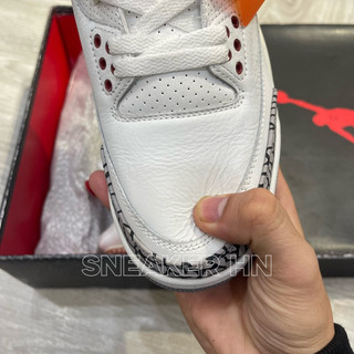 Giày Jordan 3 White Cement | Cao cấp