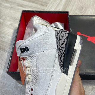 Giày Jordan 3 White Cement | Cao cấp