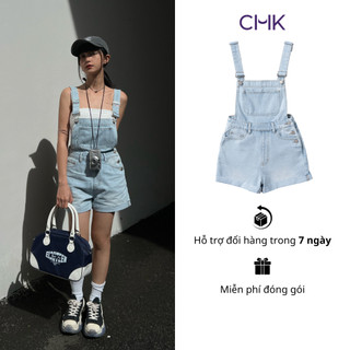 Yếm quần CHICMONKI xắn lai - DENIM SHORTALLS CMJ1386