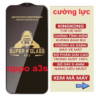 Kính cường lực oppo A3S / F7 Kingkong full màn | Miếng dán bảo vệ màn hình cho oppo