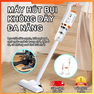 Máy Hút Bụi Cầm Tay Không Dây Đa Năng Lực Hút Cực Mạnh Hút Gầm Giường, ô Tô, Sofa, Bảo Hành 12 Tháng