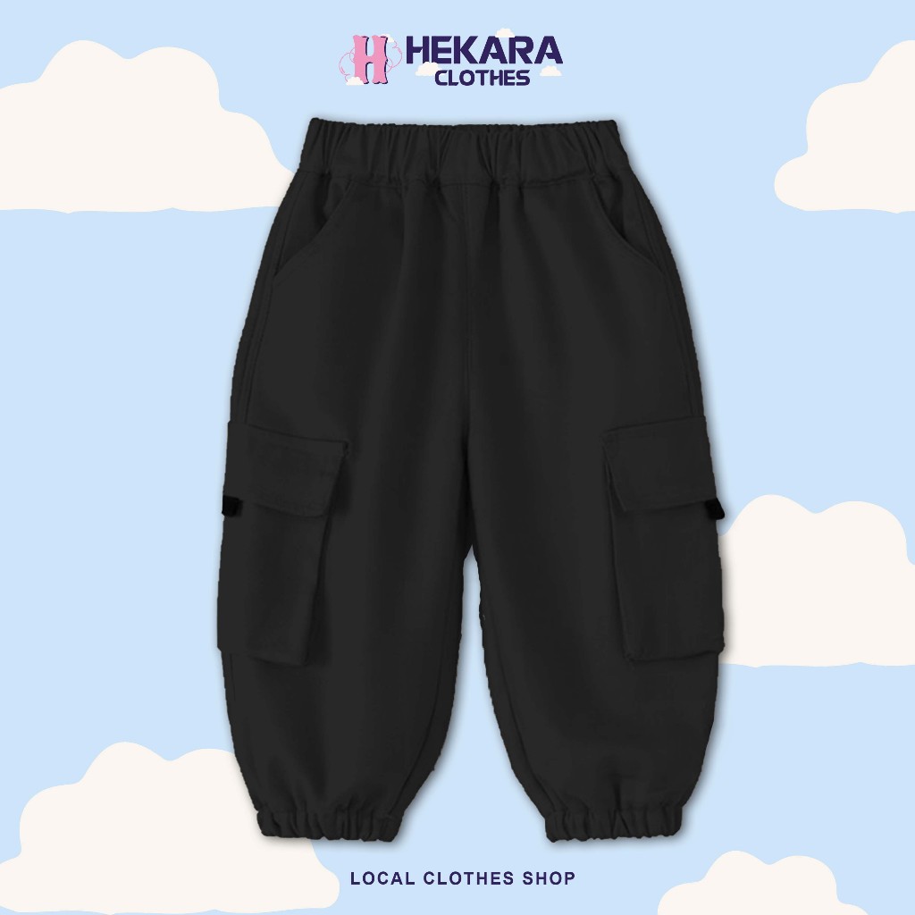 Quần túi hộp nỉ bông cao cấp trẻ em_Hekara Clothes