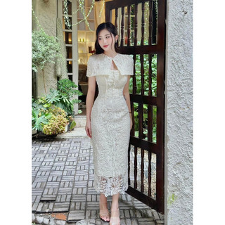 [DTB] Đầm ren tay choàng 💖