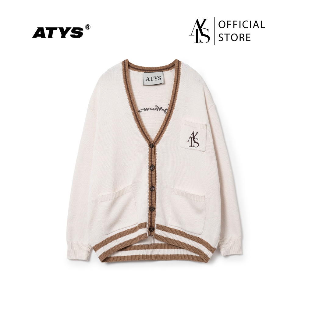 Áo 𝐀𝐓𝐘𝐒® 𝐊𝐍𝐈𝐓 𝐂𝐎𝐓𝐓𝐎𝐍 𝐂𝐀𝐑𝐃𝐈𝐆𝐀𝐍