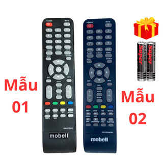 Remote điều khiển tivi mobell mã 02, điều khiển tv mobell các dòng led / lcd / smart tv - tặng kèm pin - gdct