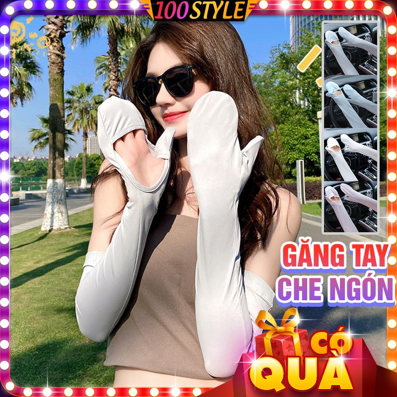 Găng Tay Chống Nắng UV Che Bàn Tay Bản Mới ZoZo