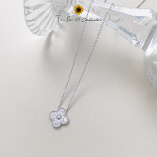 Dây chuyền bạc Lucky Leaf, Dây chuyền Tiệm bạc 21 Centimerters