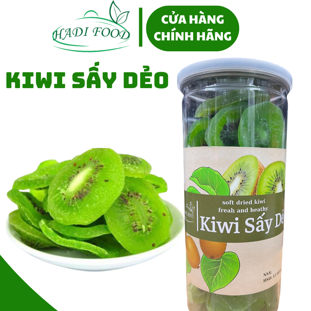 500gr Kiwi sấy dẻo HadiFood