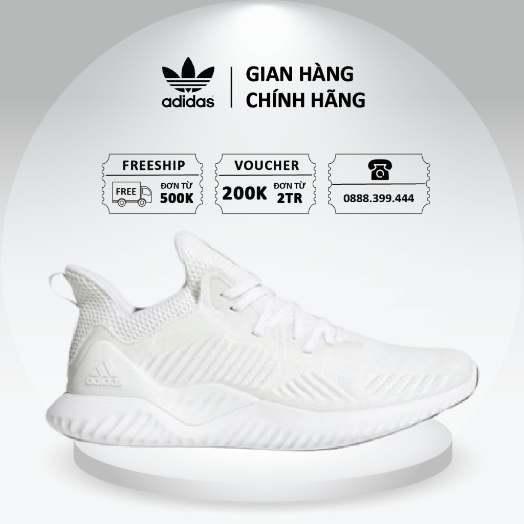 [ CHÍNH HÃNG ] Giày Adidas Running Alphabounce 'White' DB1125