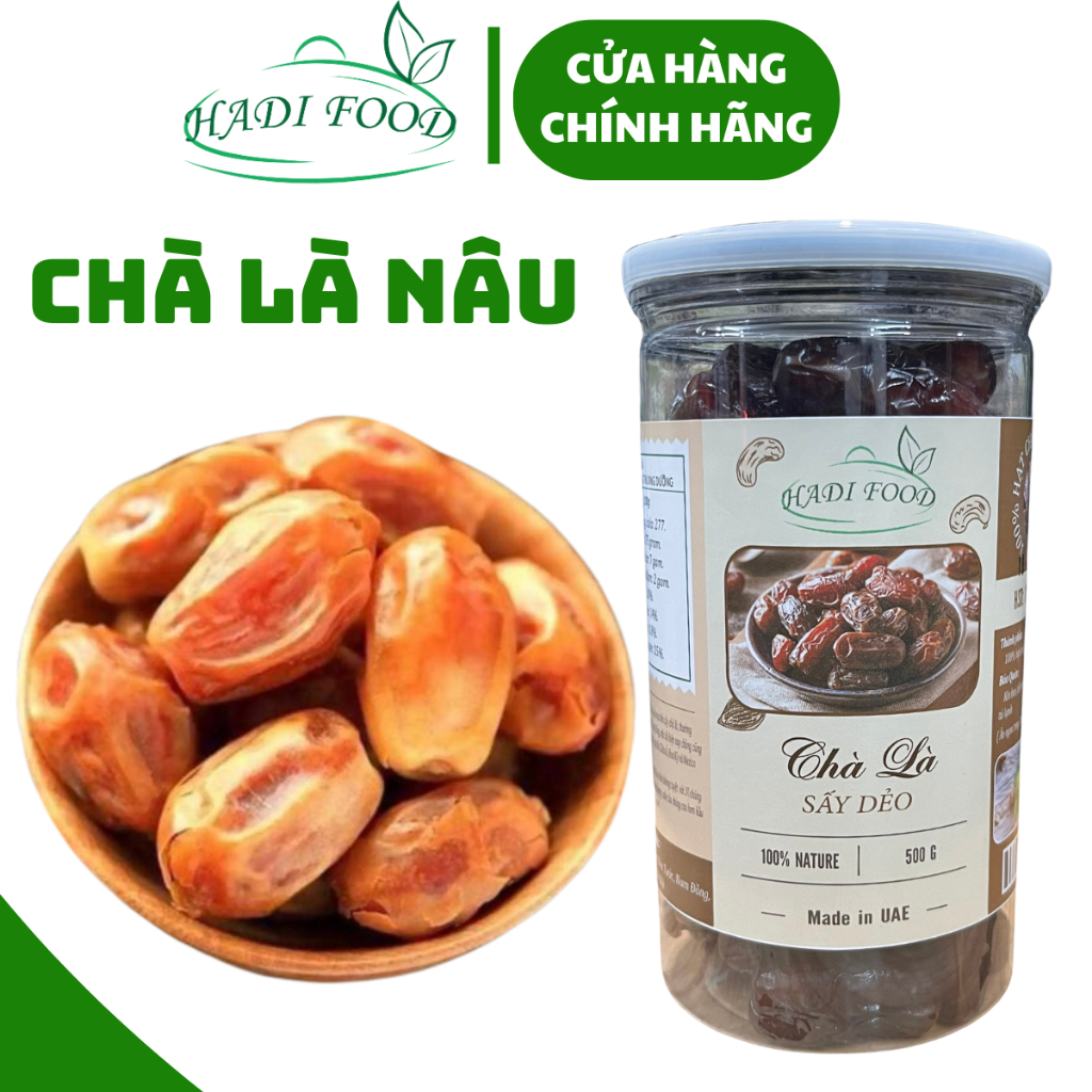 500g Chà là sấy dẻo HadiFood