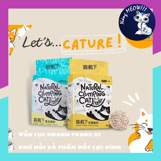 Cát đậu nành cature tofu, tofu mix gỗ dành cho mèo
