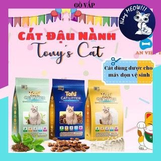 Cát đậu nành tony's cat 6l tofu cat litter
