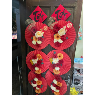 Dây quạt treo trang trí tết dài 1m2 - 1m4 - 1m6