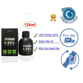 Vi sinh extra bio làm trong nước khởi tạo hệ vi sinh hồ cá , hồ thủy sinh 125ml-1000ml
