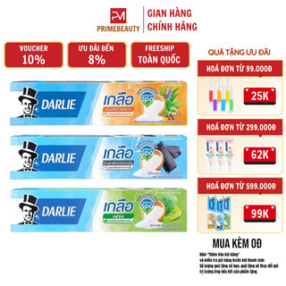 Kem đánh răng ông tây darlie 90g thái lan bạc hà - than tre - muối