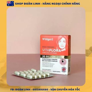 Men phụ khoa Wellgard Vitaflora Anh Quốc, Hàng Chuẩn Anh, Date xa