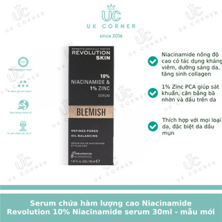 Bill UK Tinh chất Revolution Niacinamide Serum 30ml