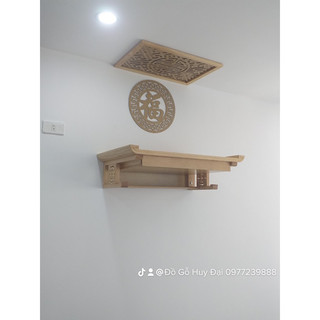 Vách bàn thờ gỗ công nghiệp