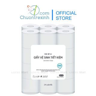 Lốc 24 cuộn giấy vệ sinh Hàn Quốc Lotte Choice L 2 lớp tiết kiệm Gò Vấp giao hỏa tốc