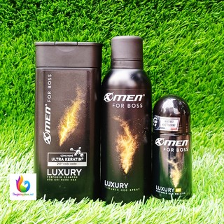 Combo Gội 180g + Xịt 150ml + Lăn 50ml Xmen For Boss Luxury