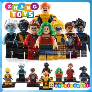 Đồ chơi Xếp hình Doc Samson - Banshee - Trickster - Bluebird - Killer Frost - Nightcrawler - Iron Man Minifigures WM6028