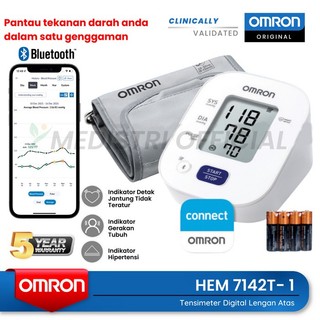 Máy đo huyêt áp bắp tay Omron HEM-7142T2 , 7120+ adapter