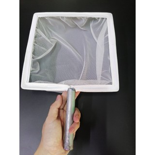 Vợt vớt cá, tôm ( lưới mịn 27x40cm, vớt rong rêu v.v )