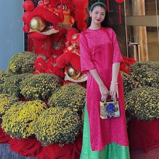 Gấm lụa hoa cúc 90k/m