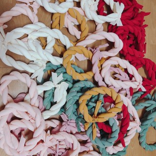  Mấn xoắn hạt ngọc các màu mặc áo dài by Quỳnh Hương 