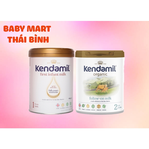 Sữa Kendamil Organic có chứa HMOs số 1,2,3 800g