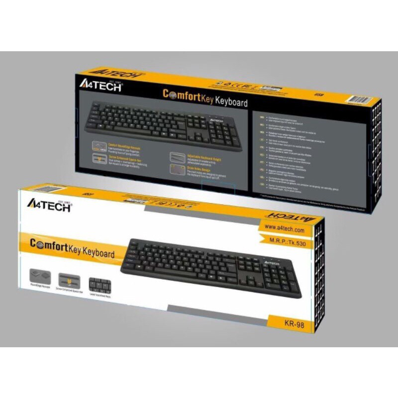 Bà phím máy tính A4Tech có dây KR-98