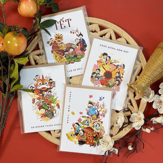 Thiệp Tết - Thiệp chúc mừng năm mới