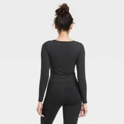 Áo tập yoga dài tay cho nữ hàng xuất dư ALL IN MOTION