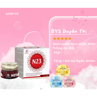 Kem ngừa mụn giảm nám trắng da n23 bách y sâm