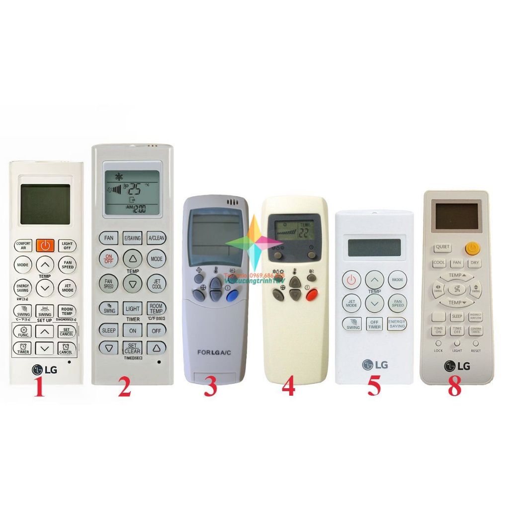 Điều khiển Điều hòa LG