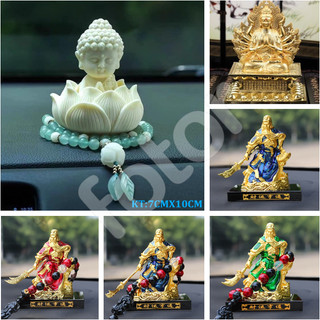 [FREESHIP] TƯỢNG PHẬT NGỒI ĐÀI SEN CẦU BÌNH AN - QUAN THẾ ÂM BỒ TÁT, ĐỨC THÁNH QUAN CÔNG TRANG TRÍ XE HƠI, NHÀ CỬA