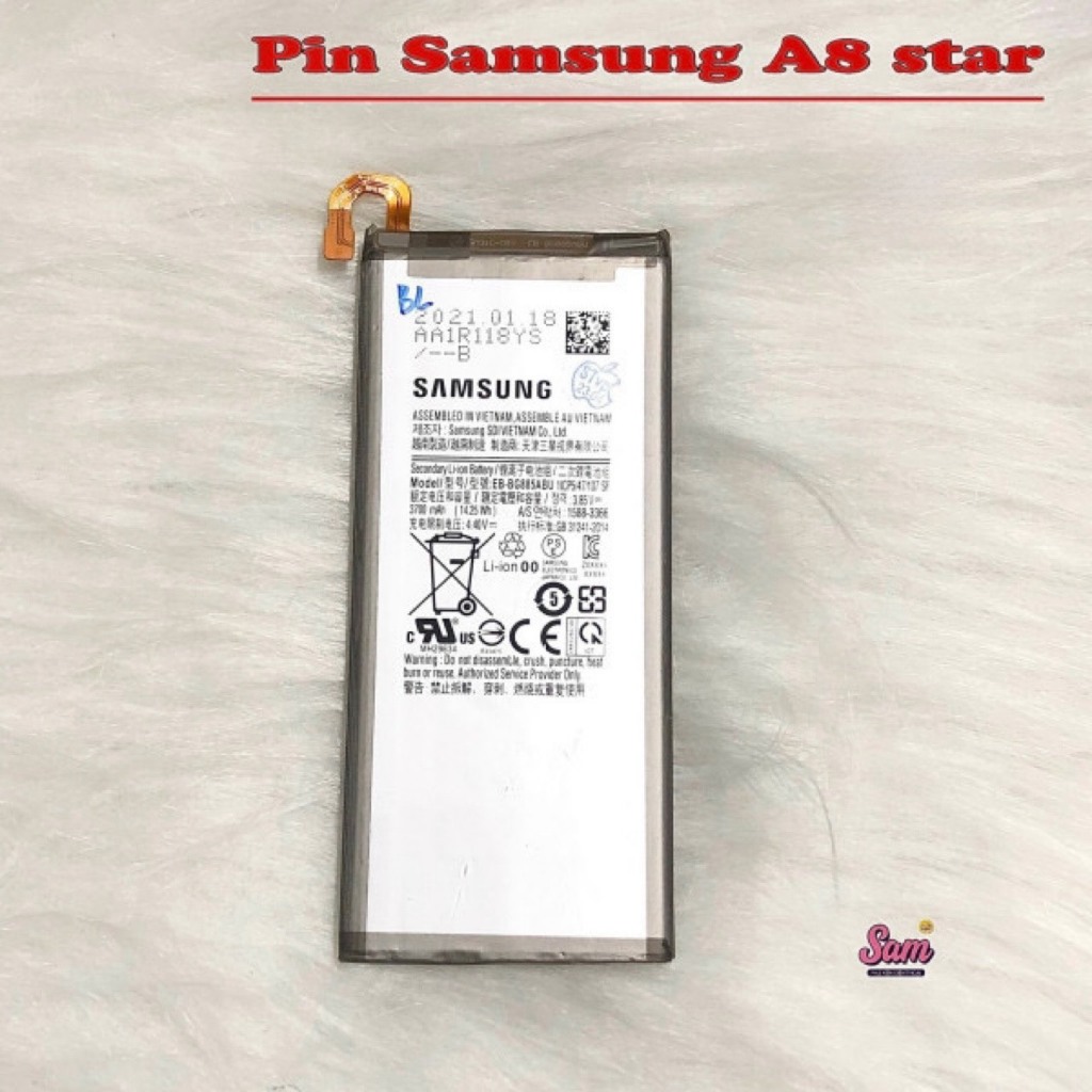Pin Samsung A8 Star / A8 (2018) / A9 / A910 / A920 / A9 (2018) / C9 / C9 Pro [ Bảo hành 6 tháng ]