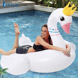 Phao bơi thiên nga khổng lồ mẫu mới intex 57562