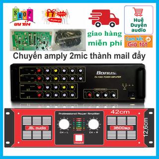 Mặt apex 3600 thay cho mặt amply size 13 x 42 cm có 2 tai