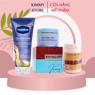 combo kem bạch ngọc liên tẩy mạnh