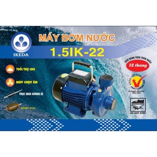 Máy bơm nước đẩy cao và bơm tưới ikeda 370w và 750w 1hp