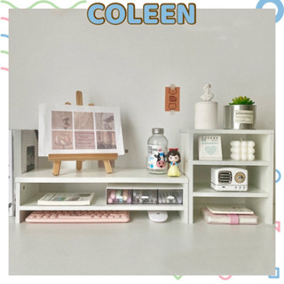 Kệ Gỗ Để Máy Tính Laptop Để Bàn Decor Trang Trí Bàn Học COLEEN