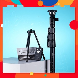 Chân giá đỡ Tripod GH01 có khả năng giữ dựng máy ảnh, điện thoại.