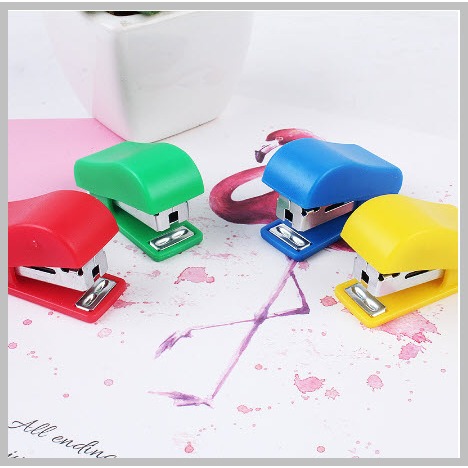 Ghim bấm giấy mini cute (kèm 1 miếng ghim)